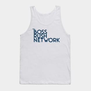 Boss Rush Network Logo (Navy Blue) Tank Top